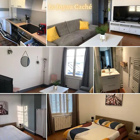 Le Joyau Cache - Superbe Equipe Centre Proche Gare Et Thermes - Cures Apartamento